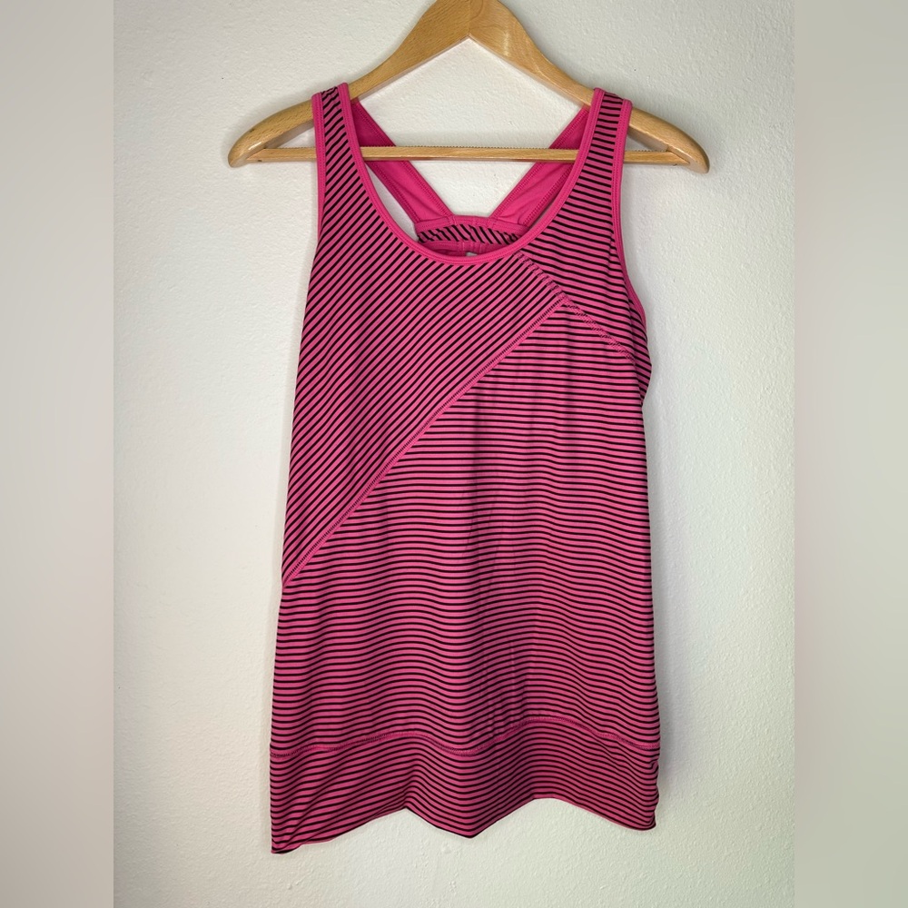 Tek Gear Pink Athletic Tank Top size L